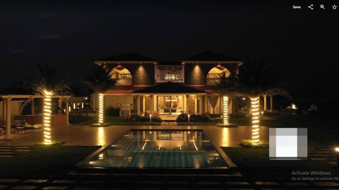 Redhomex Cove Castle Villa Hyderabad Bagian luar foto