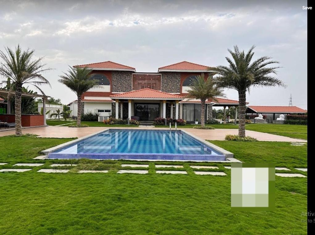 Redhomex Cove Castle Villa Hyderabad Bagian luar foto