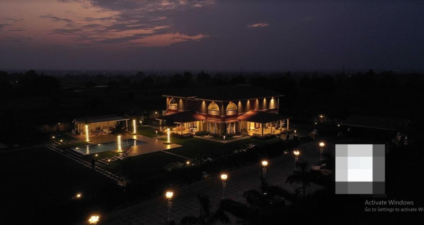 Redhomex Cove Castle Villa Hyderabad Bagian luar foto