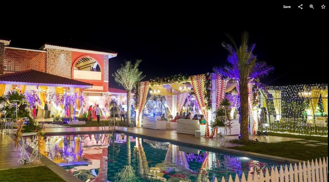 Redhomex Cove Castle Villa Hyderabad Bagian luar foto