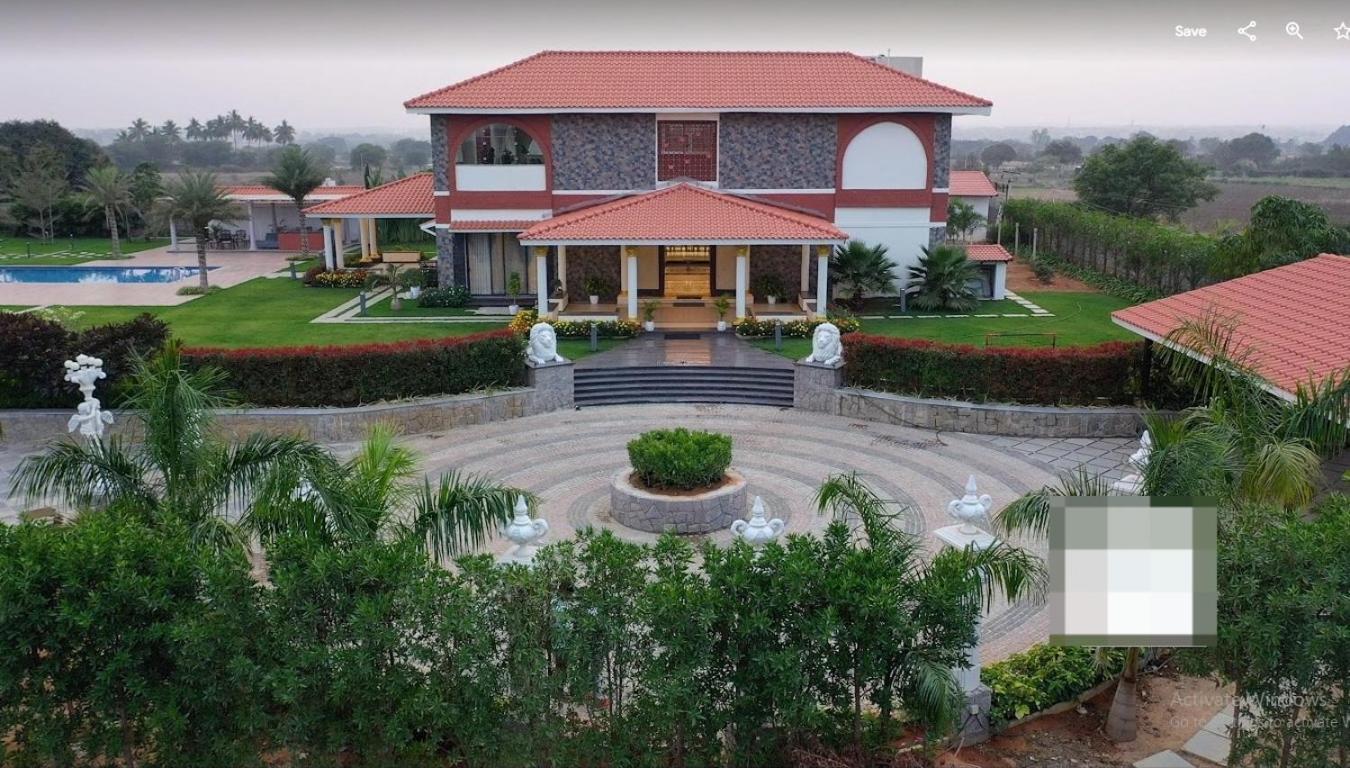 Redhomex Cove Castle Villa Hyderabad Bagian luar foto